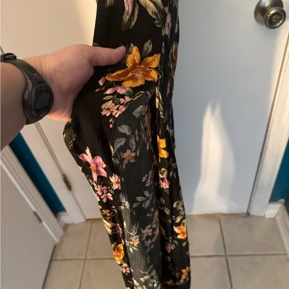 American Eagle Outfitters Black and Pink Jumpsuit - Picture 6 of 8